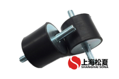 圓柱型橡膠減震器用于泵組安裝時(shí)，注意哪些？
